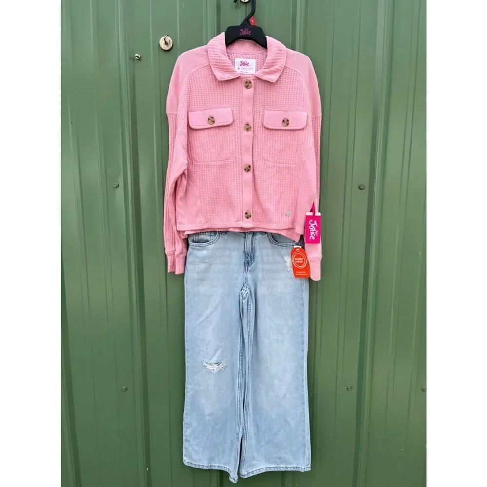 Girls Dresses Shirts & Pants 6-Piece Bundle Size M